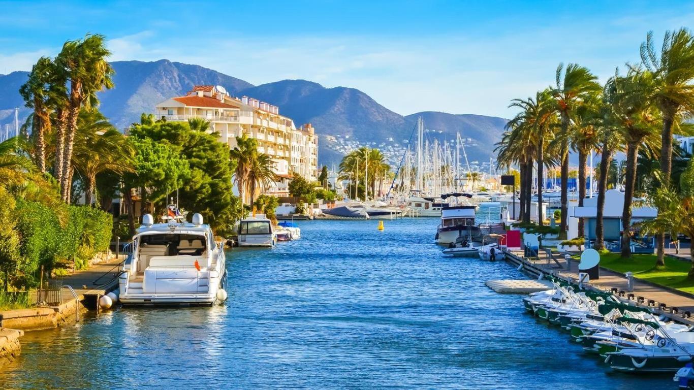 Apartamento Vistas Frontales Al Mar Ampuriabrava Exterior foto