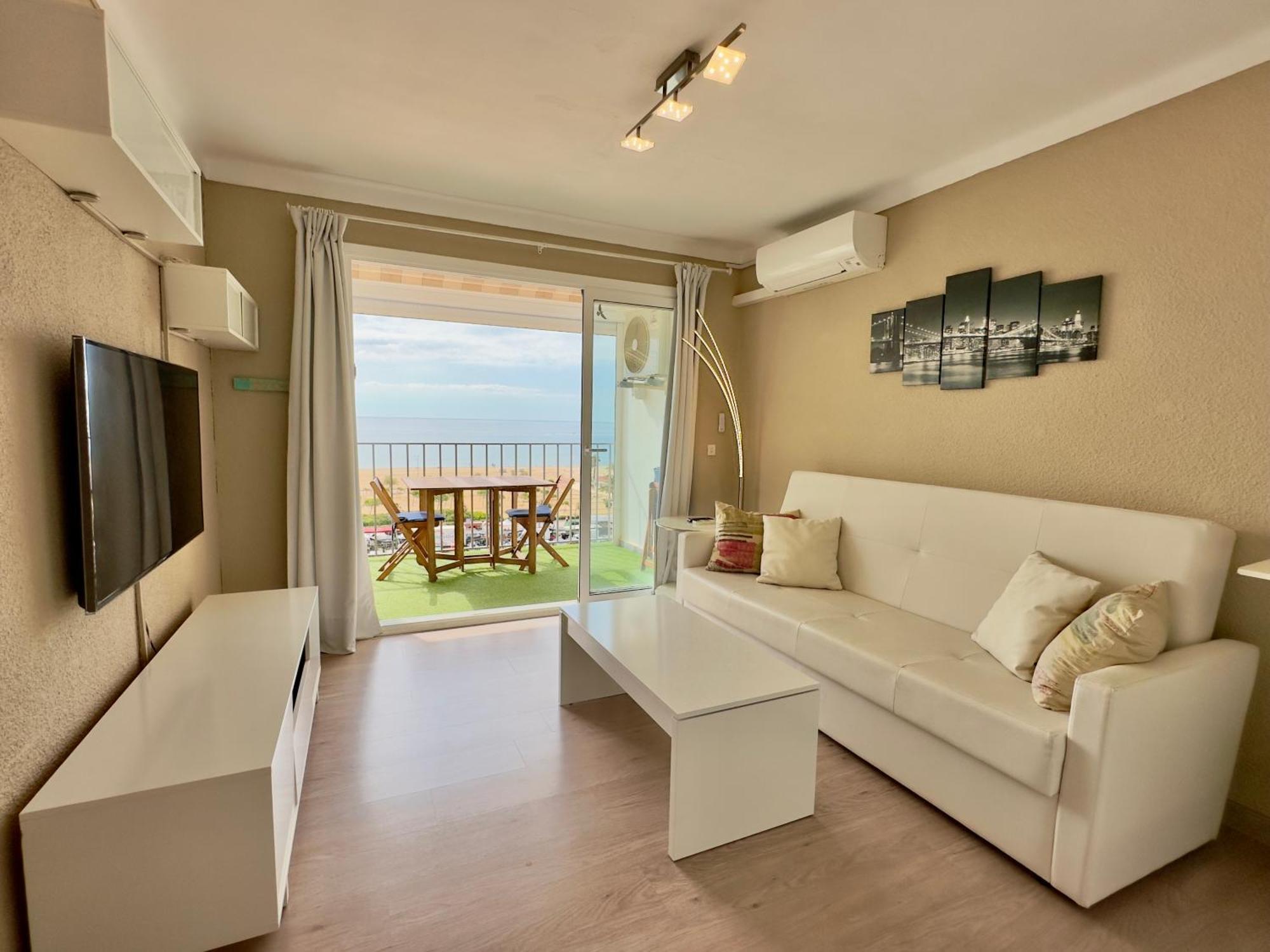 Apartamento Vistas Frontales Al Mar Ampuriabrava Exterior foto